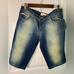 Vintage Y2K Baby Phat Denim Jorts - Juniors size 11- Bermuda’s-NWT